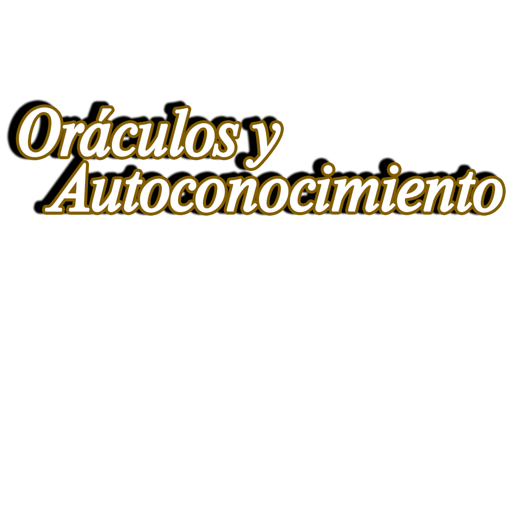 Categoria Oraculos y Autoconocimiento Letras