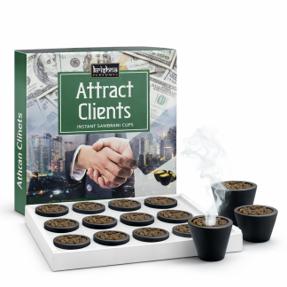 Sahumerio Attract Clients – Instant Sambrani Cups