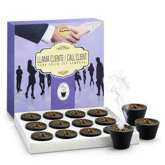 Sahumerio Llama Cliente Call Client – Pure Resin Cup Sambrani