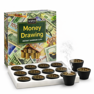 Sahumerio Money Drawing – Instant Sambrani Cups