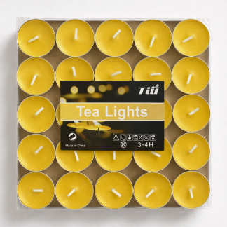Velas Amarillas Pequeñas