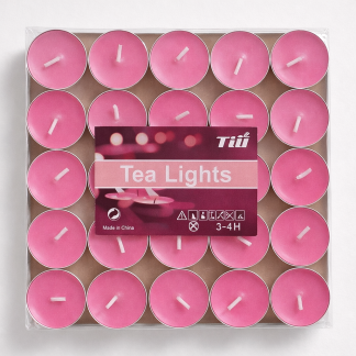 Velas Rosadas Pequeñas