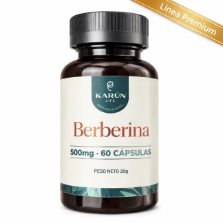 Berberina – 60 cápsulas Metabolismo Activo y Control de Glucosa