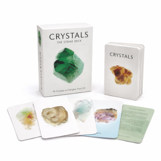 Crystals The Stone Deck Oráculo de Cristales (78 Cartas + Guía)