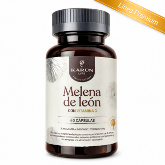 Melena de León con Vitamina C Enfoque Mental, Memoria y Apoyo Cognitivo