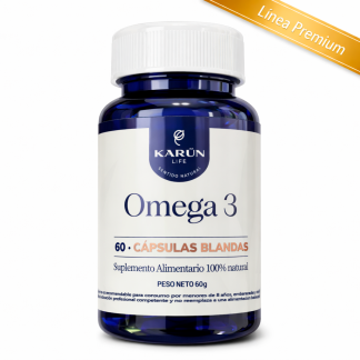 Omega 3 – 60 Cápsulas Blandas Salud Cardiovascular, Cerebral y Bienestar Integral