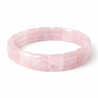 Pulsera de Amor Interior Cuarzo Rosado Natural