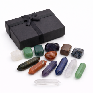 Set Energético de 12 Cuarzos Naturales | Armoniza tu Energía