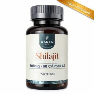 Shilajit – 60 cápsulas Energía, Vitalidad y Rendimiento Integral